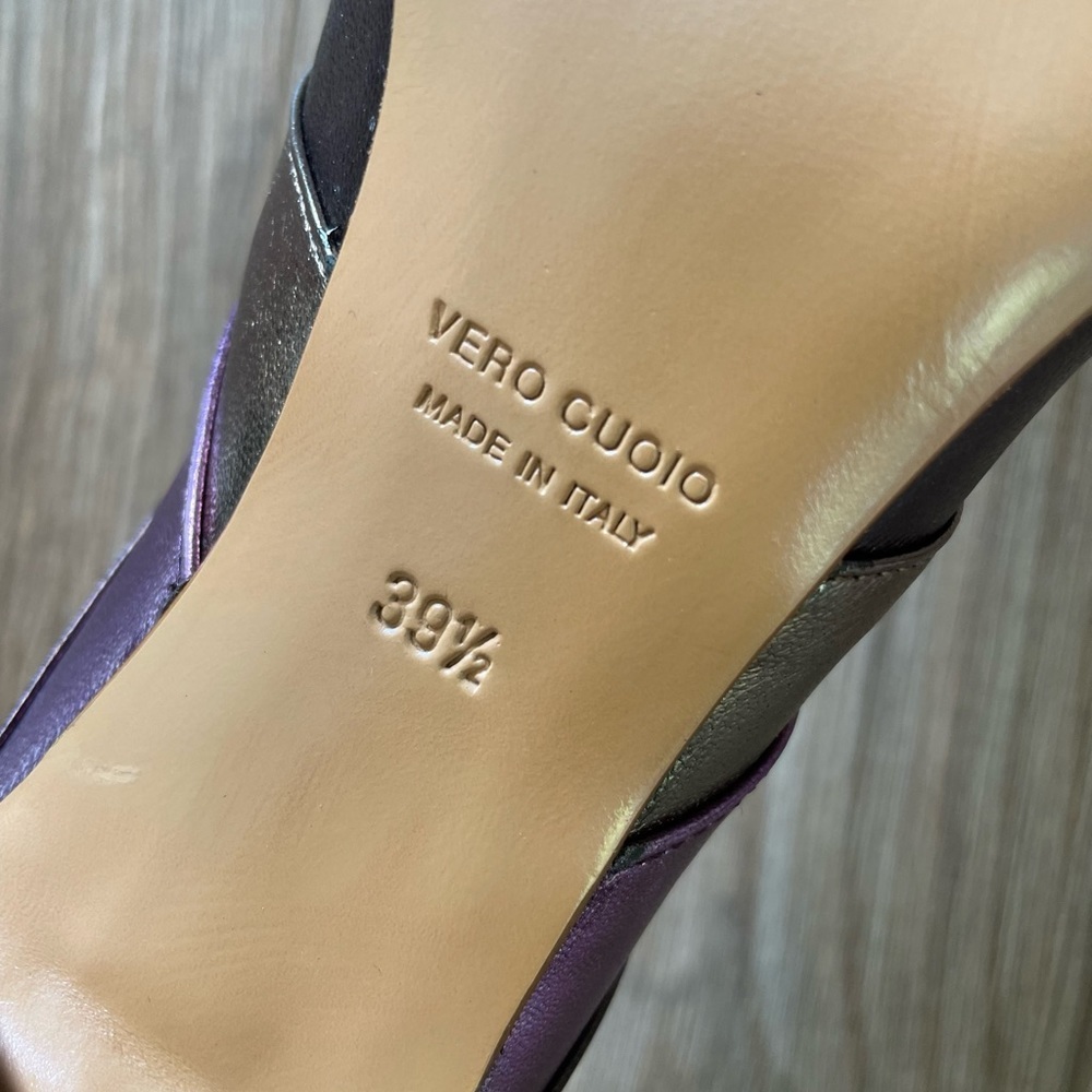Just Cavalli Metallic Purple Booties | 39.5 - Picture 6 of 10